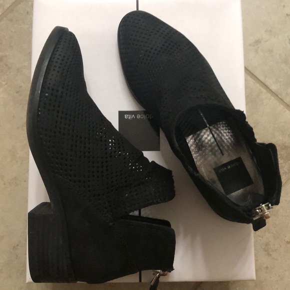tommi perforated bootie